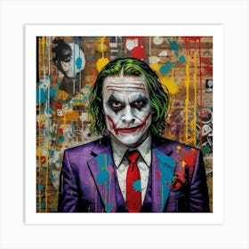 Joker 4 Art Print