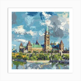 Ottawa Cityscape 1 Art Print