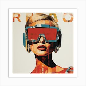 Fashion VR Woman Art Print