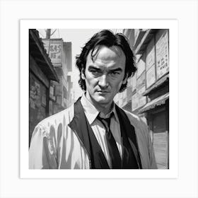 Quentin Tarantino Art Print