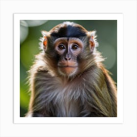 Monkey - Monkey Stock Videos & Royalty-Free Footage Art Print