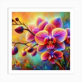 Orchids Art Print