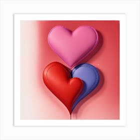 Love, heart, Valentine's Day 2 Art Print