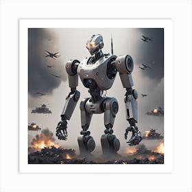 Robot Wars Art Print