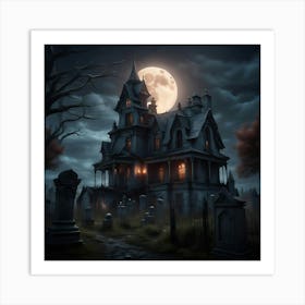 Cemetery Hill Art Print