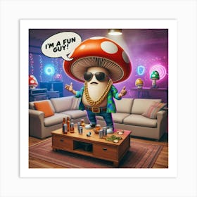 I'M A Fun Guy 1 Art Print