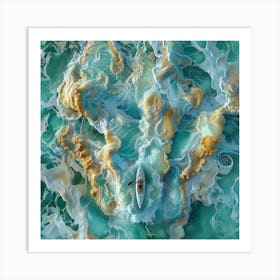 Surreal Abstract Painting Art Print