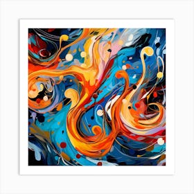 Abstract Painting 220 Art Print