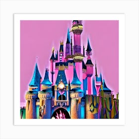 Disney'S Cinderella Castle Art Print