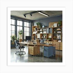 Office Space 1 Art Print