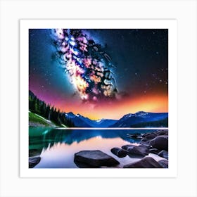 Milky Way 6 Art Print