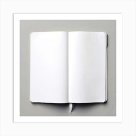 Blank Notebook 1 Art Print