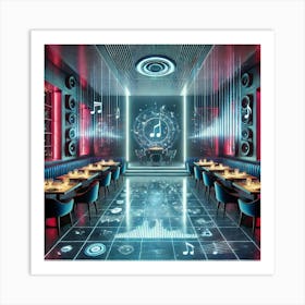 Restaurant Soundtrack Ambiance Art Print