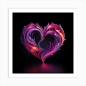 Love Neon (7) Art Print