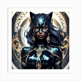 Cat Woman 2K24 Art Print