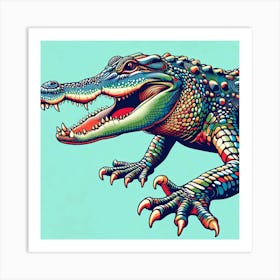 Alligator 4 Art Print