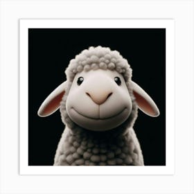 Sheep Stock Videos & Royalty-Free Footage 1 Art Print