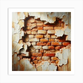 Brick Wall 5 Art Print