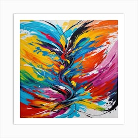 Abstract Painting 12 Art Print