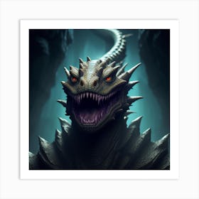 Godzilla Art Print