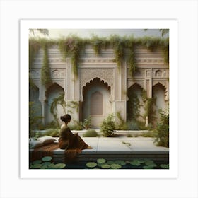 Islamic Garden Art Print