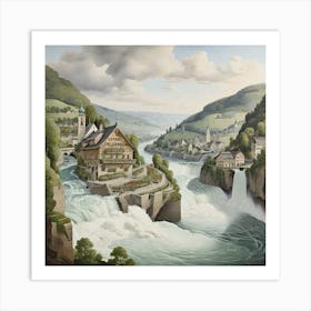 Swiss Landscape Art Print