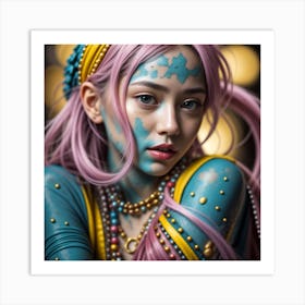 Asian Beauty Art Print