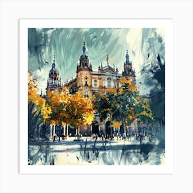 San Sebastián Cathedral Art Print