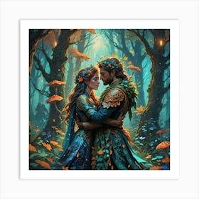 Druid Kings And Queens Art Print