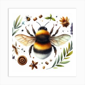 Bumblebee 2 Art Print