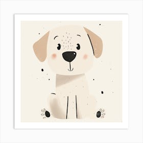 Cute Dog Art Print