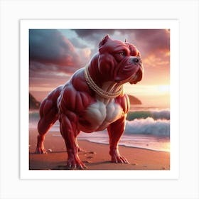 Bulldog Art Print