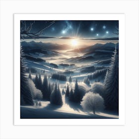 The Beauty of Winter Art Print