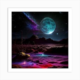 Nebula Art Print