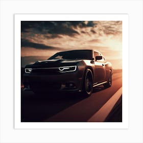 Dodge Charger Srt Art Print