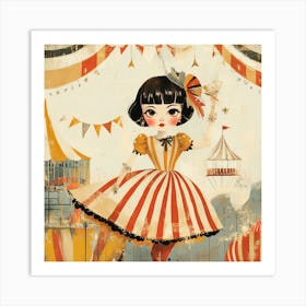 Circus Girl 1 Art Print