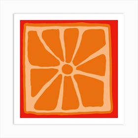 Orange Slice Art Print