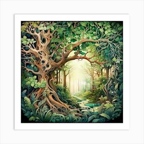 Forest Art Print