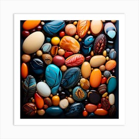 Pebbles Art Print