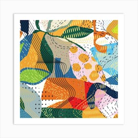 Abstract Pattern Art Print