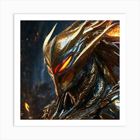 Image Of A Video Game Character bffh Art Print