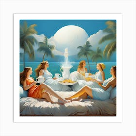 'The Girls' in a dream Art Print