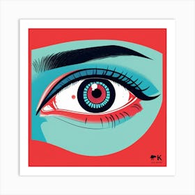 Eye Of The Tiger Art Print