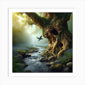 Tree In The Forest 6 Art Print