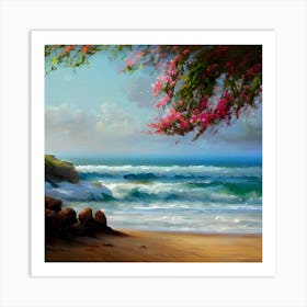 Hawaiian Beach 2 Art Print