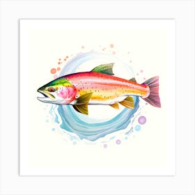 Rainbow Trout Art Print