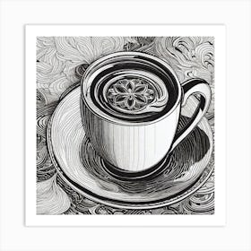 Cup Of Coffee Art Print