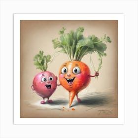 Carrots 5 Art Print