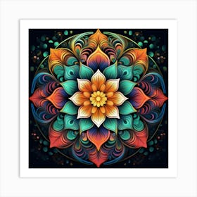 Mandala 4 Art Print