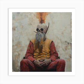 'The Skeleton' Art Print